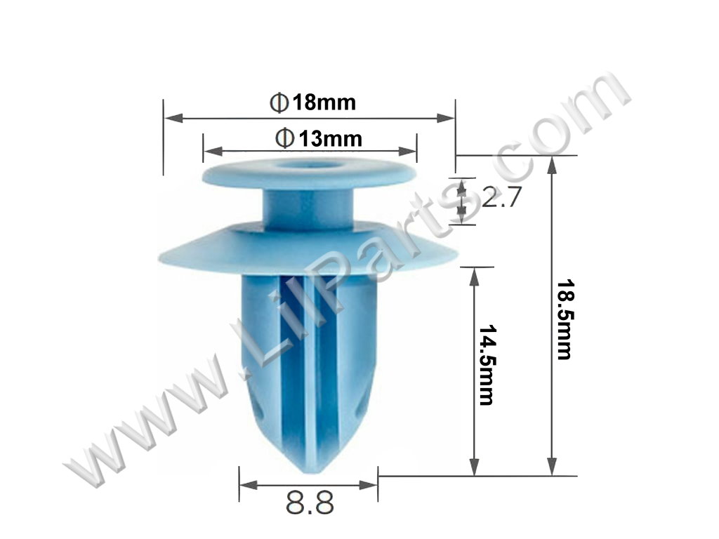 Compatible with Toyota: 75867-33030 Toyota Avalon, Camry, Prius, Scion, Sienna, Solara & Venza 2000 - On PN:[11-499] Auveco 21538,Auveco 21012,Auveco 21226