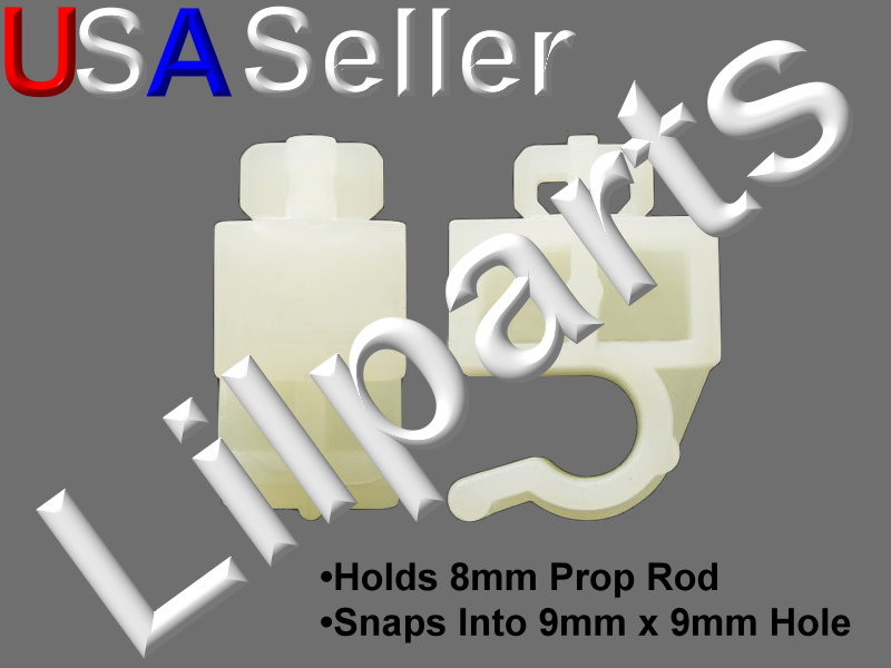 Honda hood prop rod retainer clip #5